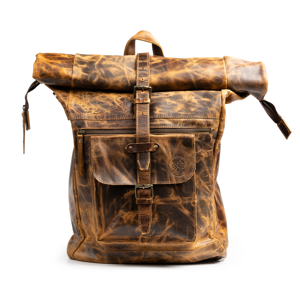 PREORDER: Buffalo Leather Duffle Bag by Vintage Gentlemen – Campmor