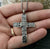 Sterling Silver Ancient Cross, Men's, Unisex Necklace, Medieval Cross, Men's SS-008