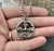 Men's necklace created from an ancient Viking cross, unisex, antiqued pewter, Men's Fashion, 20 to 24 inch chain -  ST-018