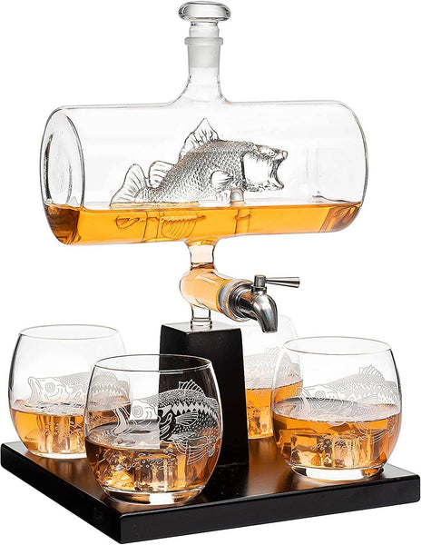 Whiskey Decanters - Vintage Gentlemen