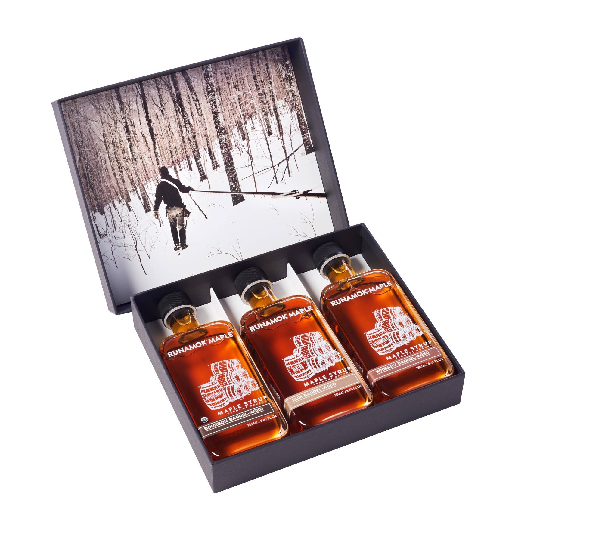 Barrel-Aged Maple Syrup kLarge Gift Box