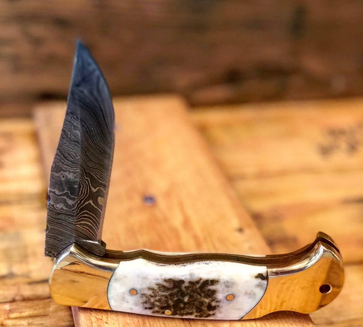 Deer Stag Pocket Knife- VG 32