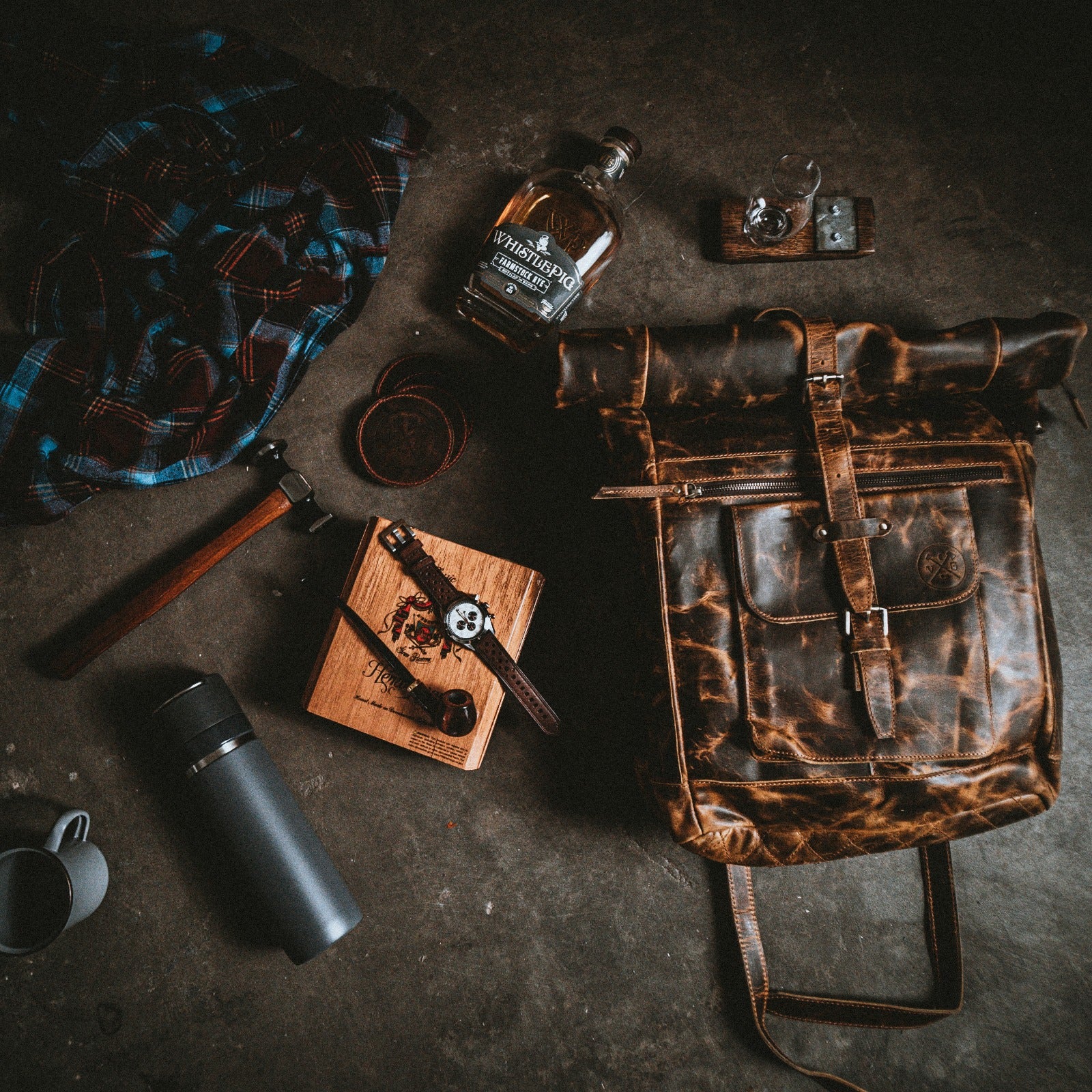 Kobuk discount leather backpack